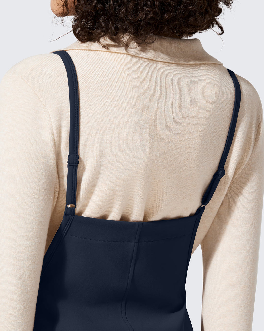 EverGoing Maternity Adjustable Strap Wide Leg Rompers