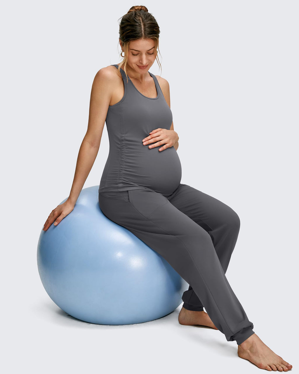 EverGoing Maternity Workout Over The Belly Joggers