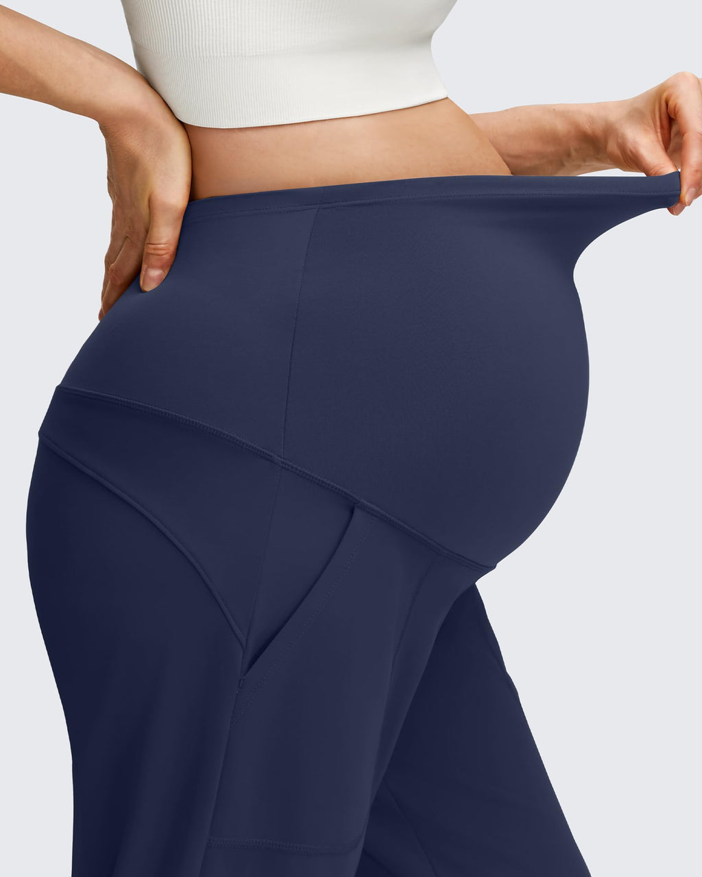 EverGoing Maternity Workout Over The Belly Joggers