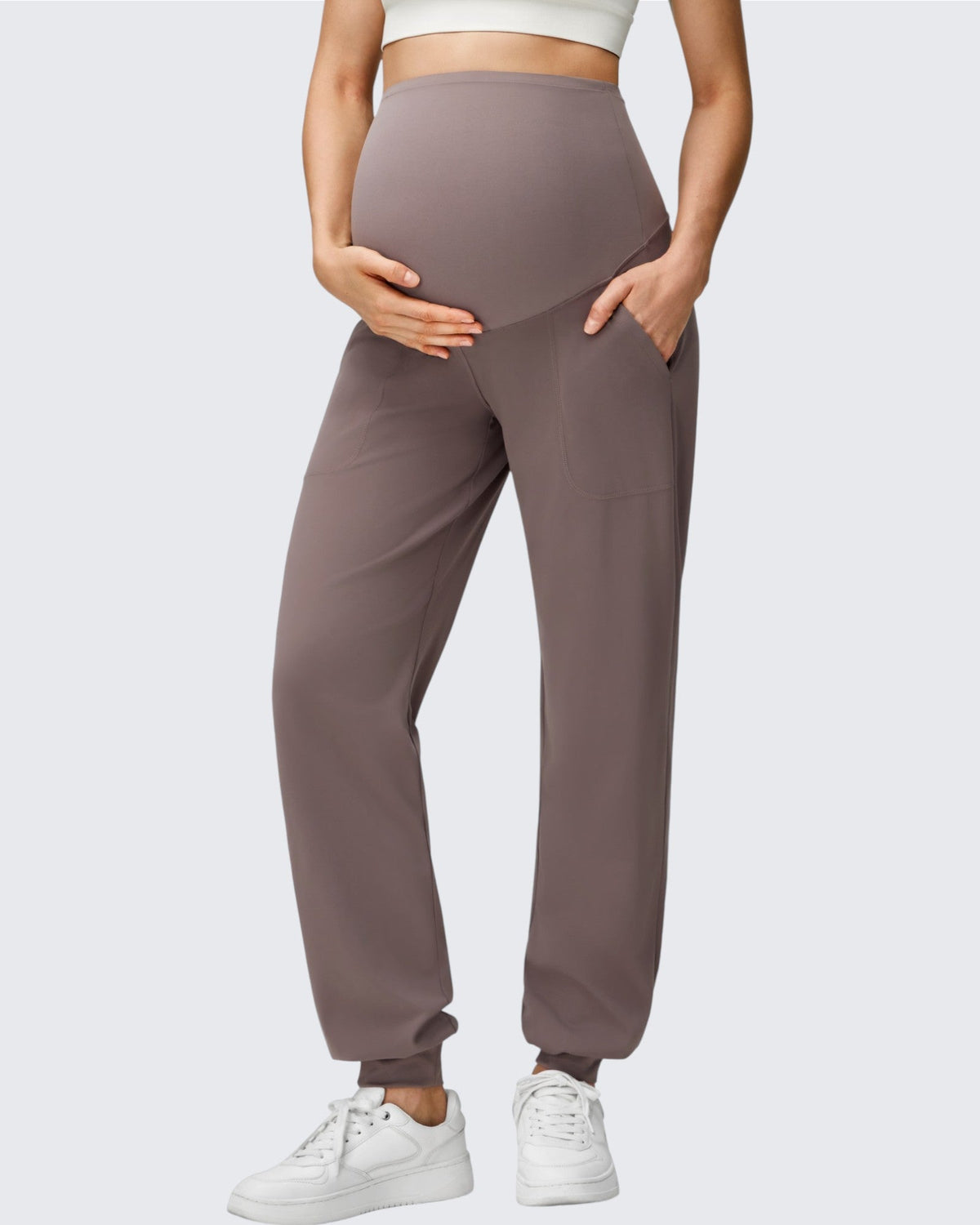 EverGoing Maternity Workout Over The Belly Joggers