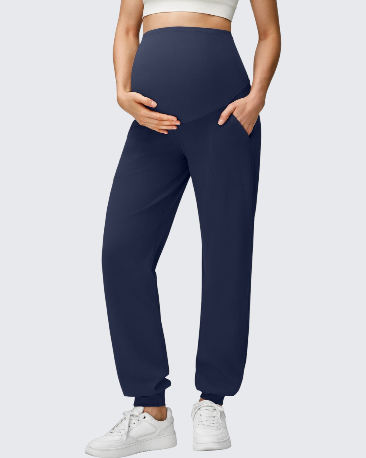 EverGoing Maternity Workout Over The Belly Joggers
