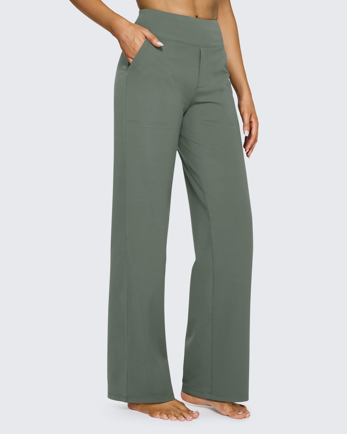 EverGoing Wide Leg Yoga Pants Business Casual 27''