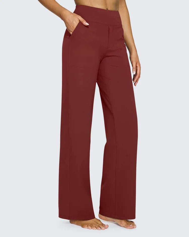 EverGoing Loose High-Waist Business Casual Pants 35''