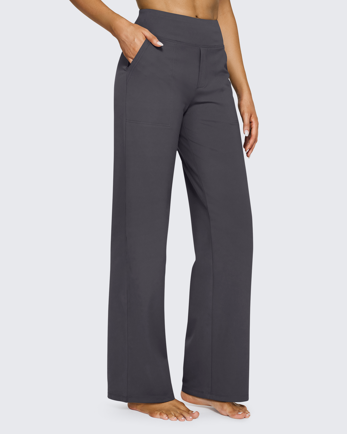 EverGoing Wide Leg Yoga Pants Business Casual 27''