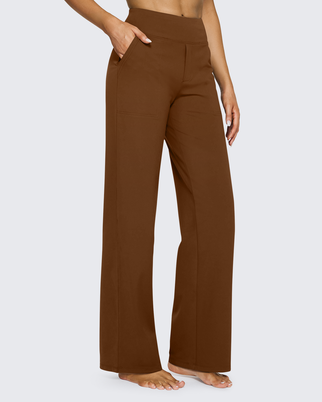 EverGoing Loose High-Waist Business Casual Pants 35''