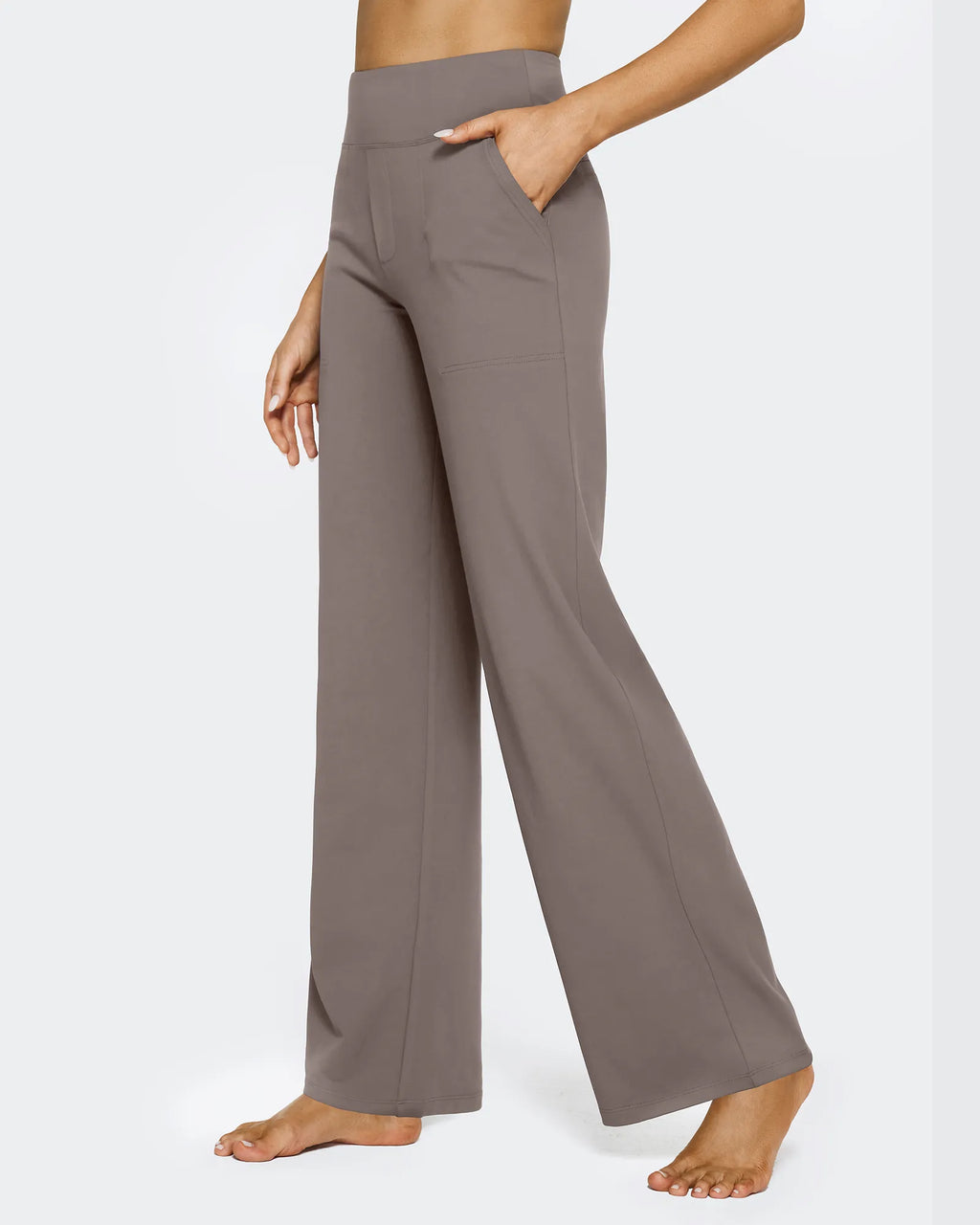 EverGoing Loose High-Waist Business Casual Pants 35''