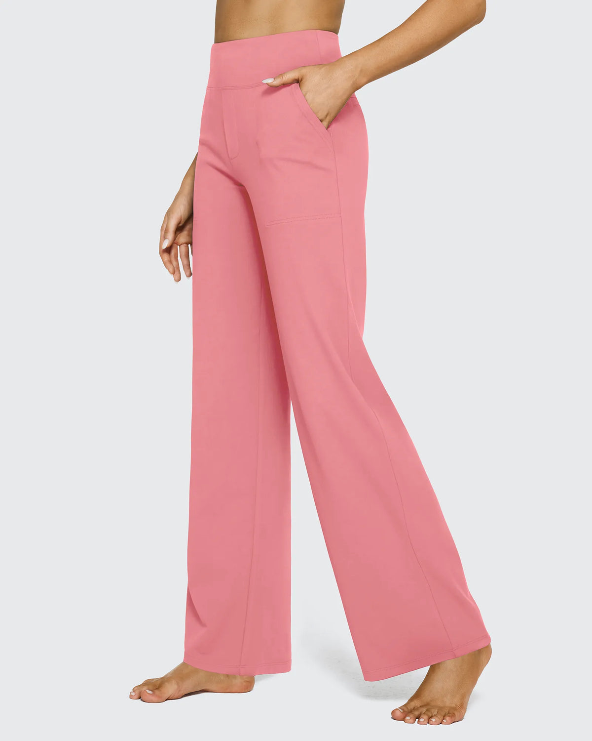EverGoing Loose High-Waist Business Casual Pants 35''