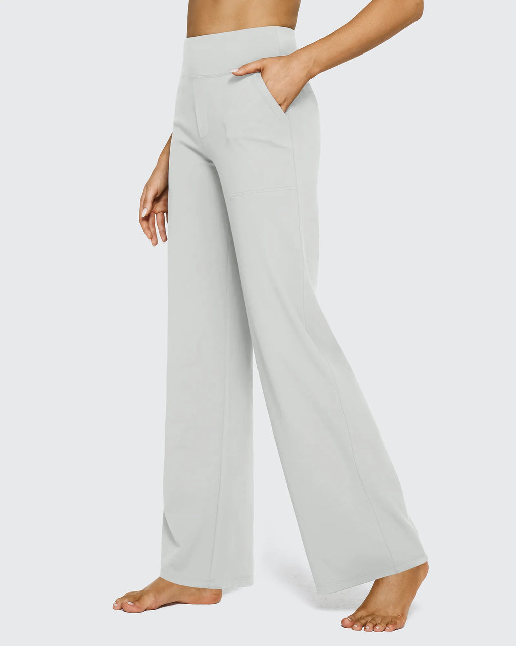 EverGoing Loose High-Waist Business Casual Pants 35''