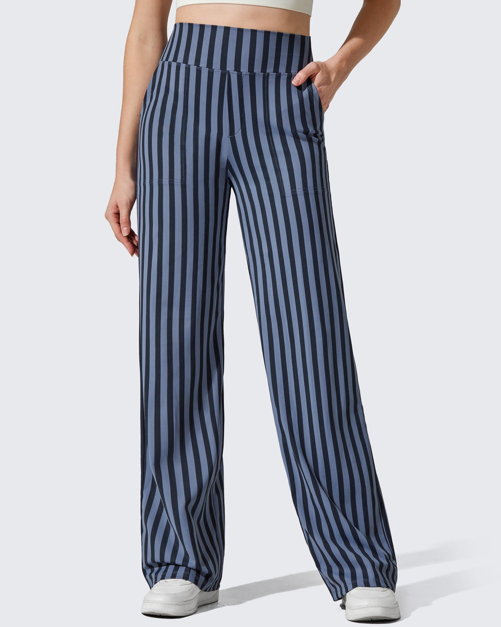 EverGoing Wide Leg Yoga Pants Business Casual Regular