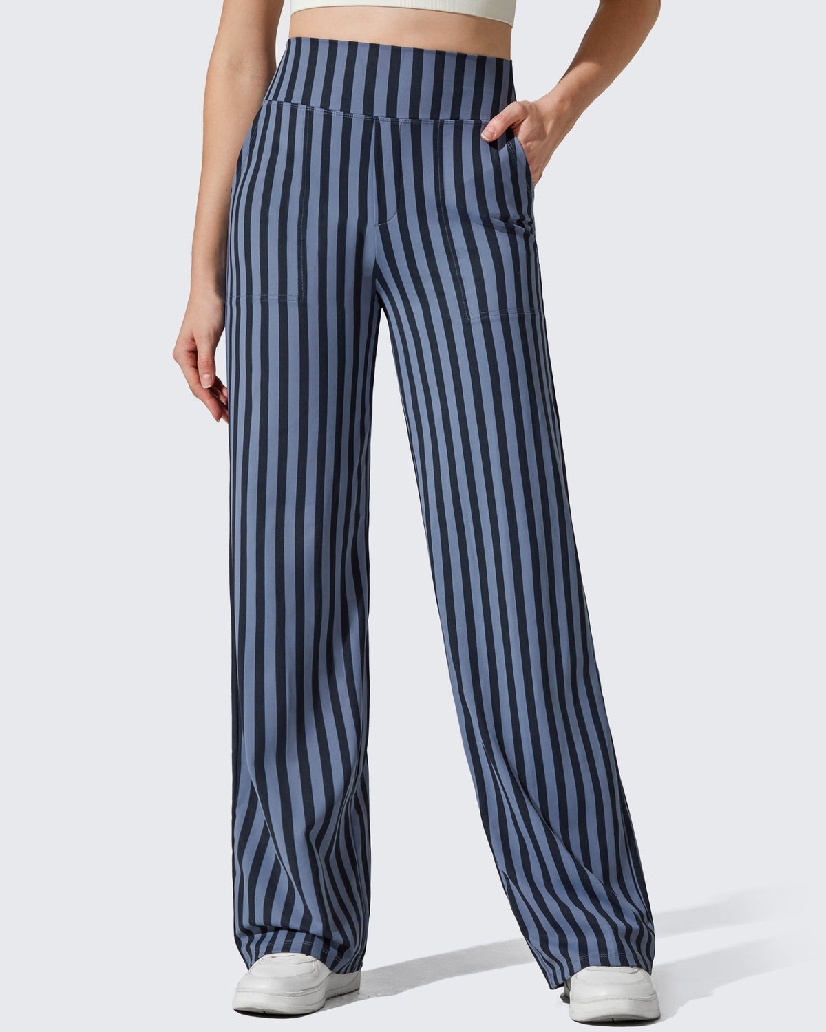 EverGoing Wide Leg Yoga Pants Business Casual Regular