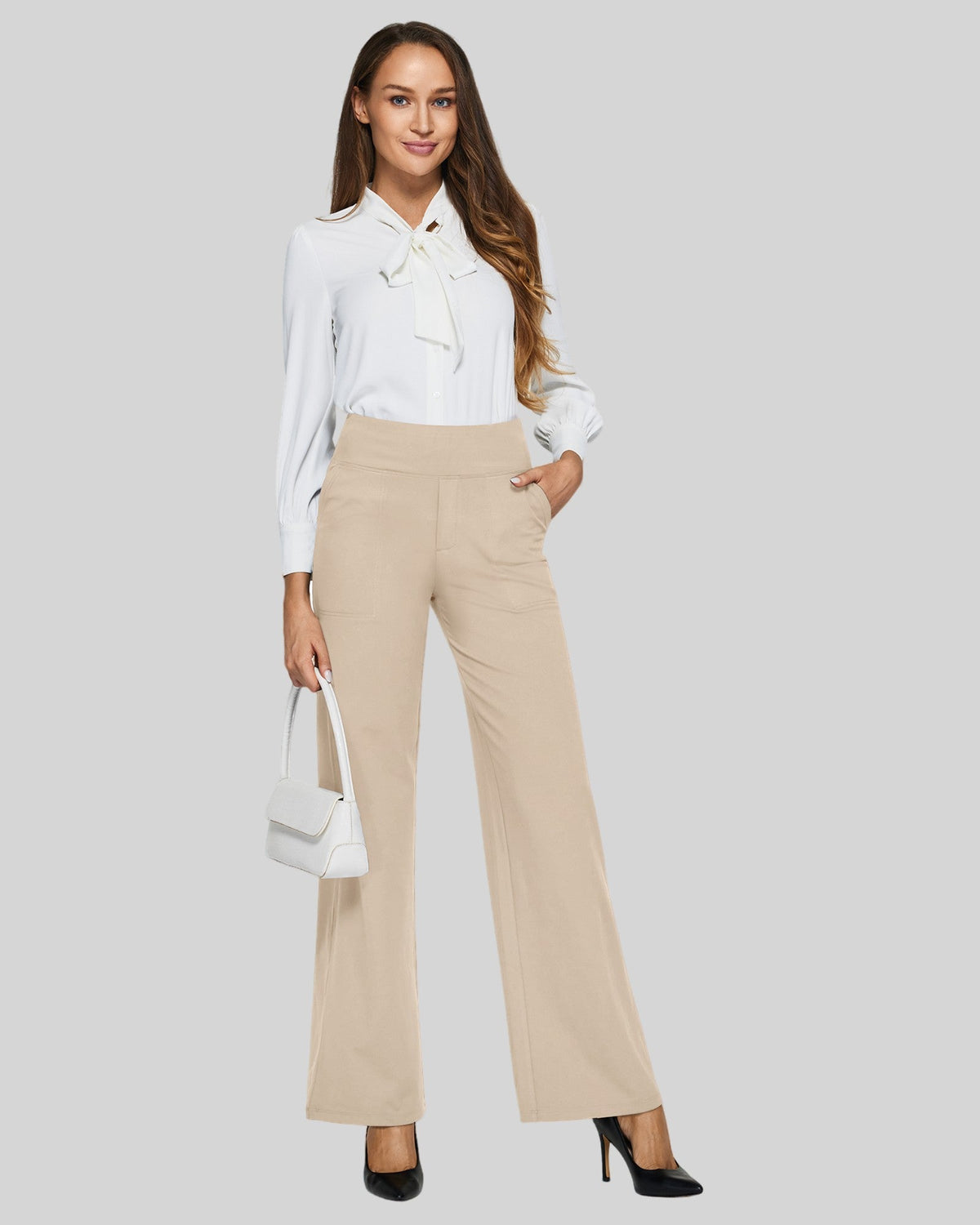 EverGoing Wide Leg Yoga Pants Business Casual
