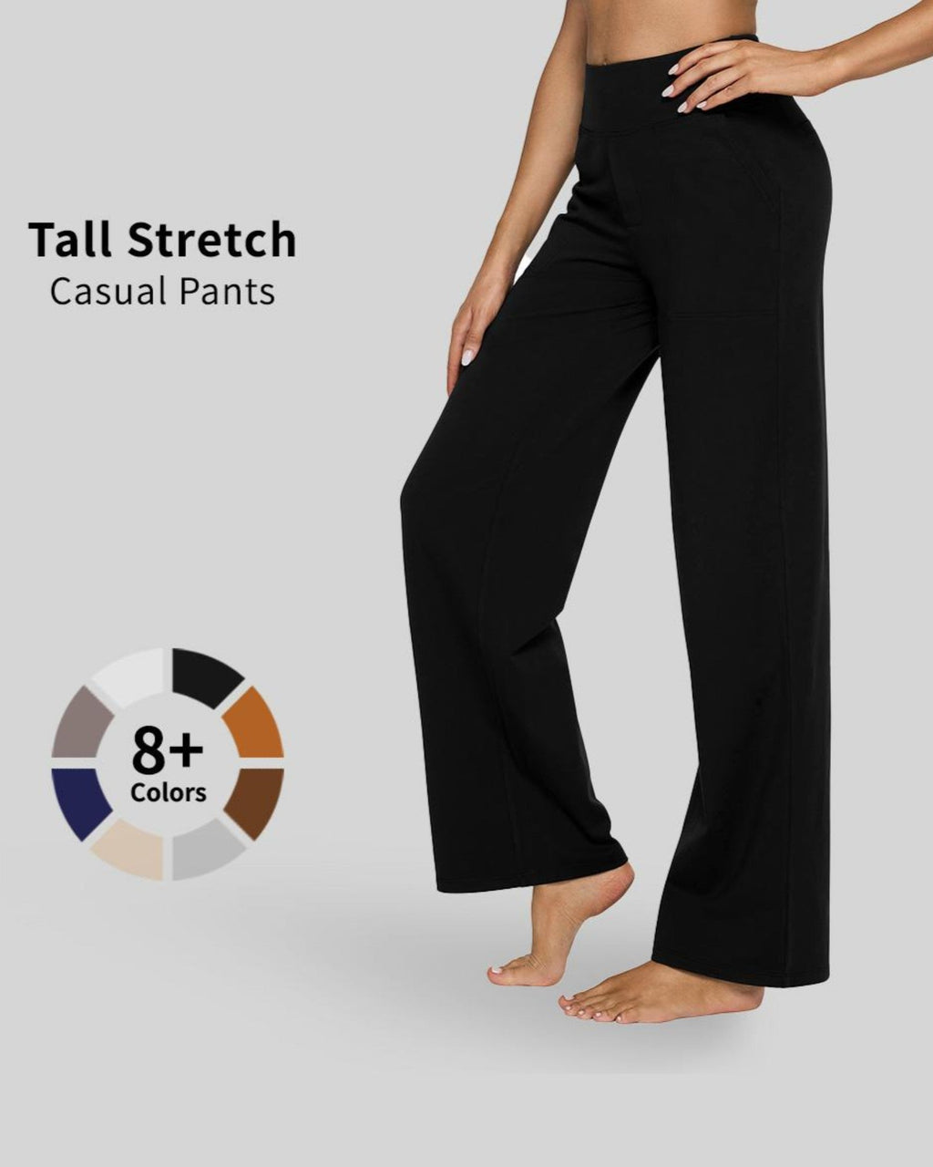 EverGoing Wide Leg Yoga Pants Business Casual