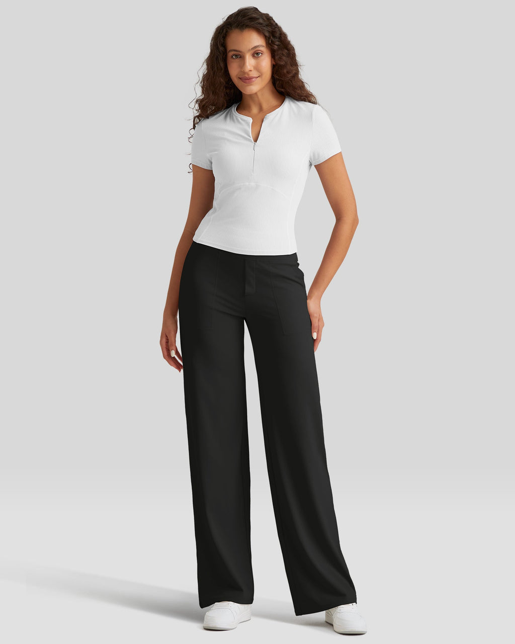 EverGoing Wide Leg Yoga Pants Business Casual