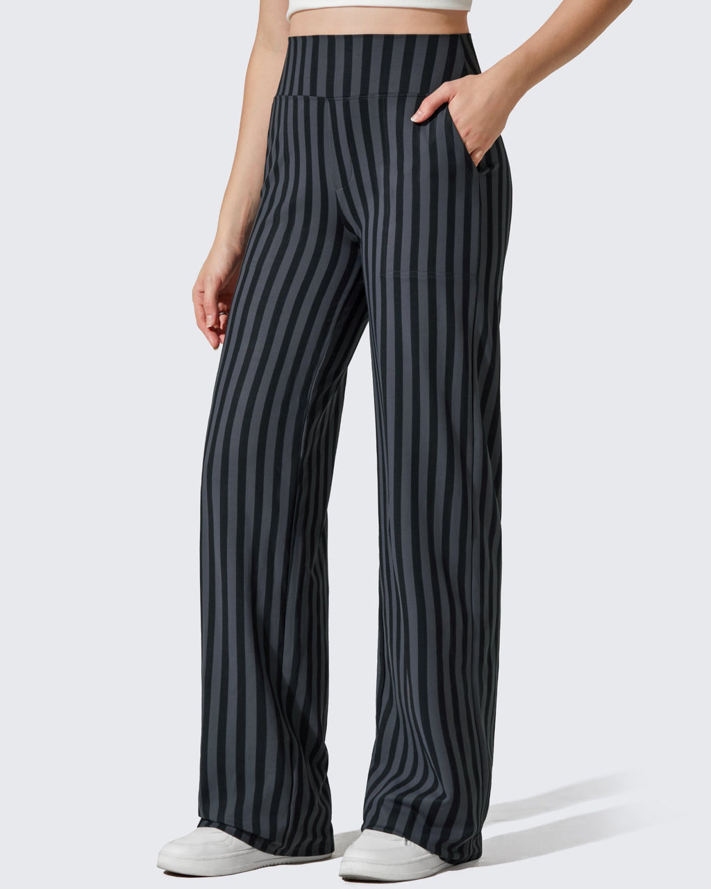 EverGoing Wide Leg Yoga Pants Business Casual Regular