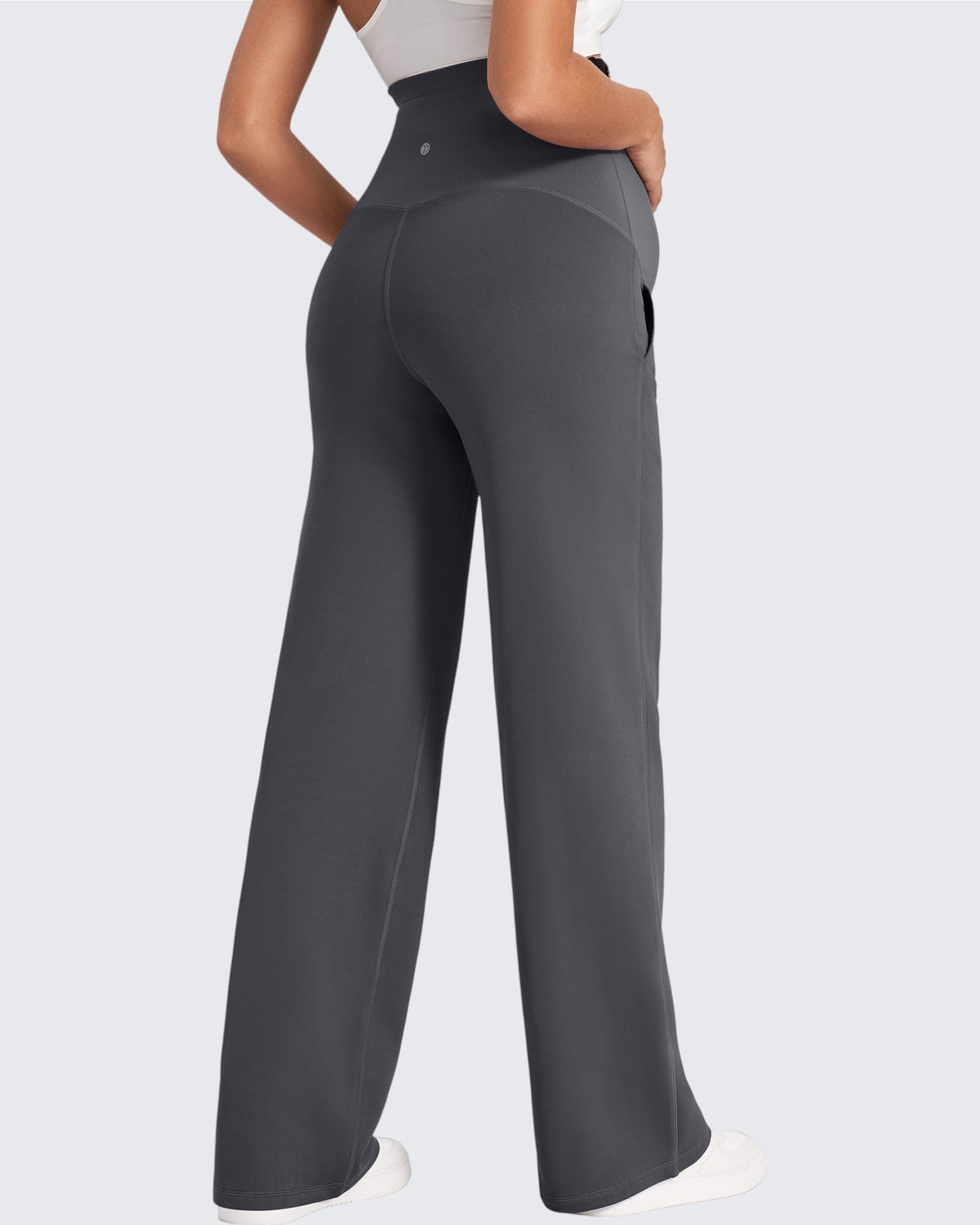 Fleece-Lined Maternity Warm Work Trousers