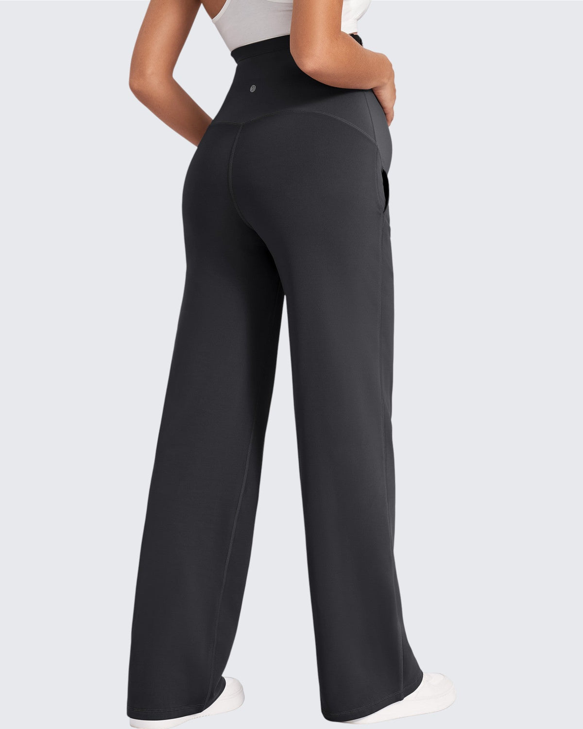 Fleece-Lined Maternity Warm Work Trousers