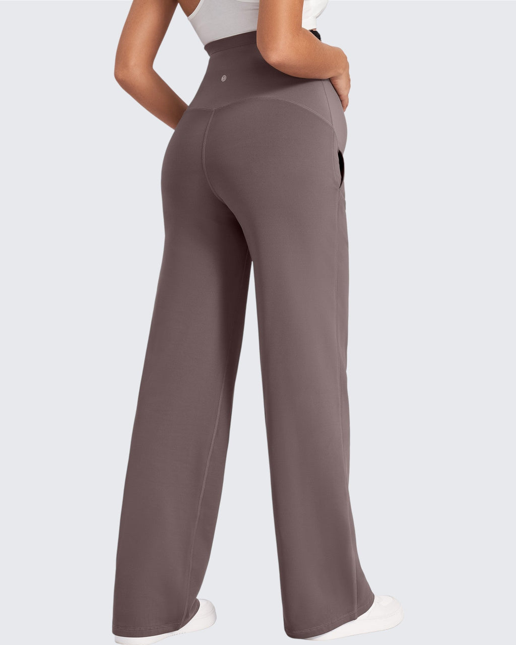 Fleece-Lined Maternity Warm Work Trousers