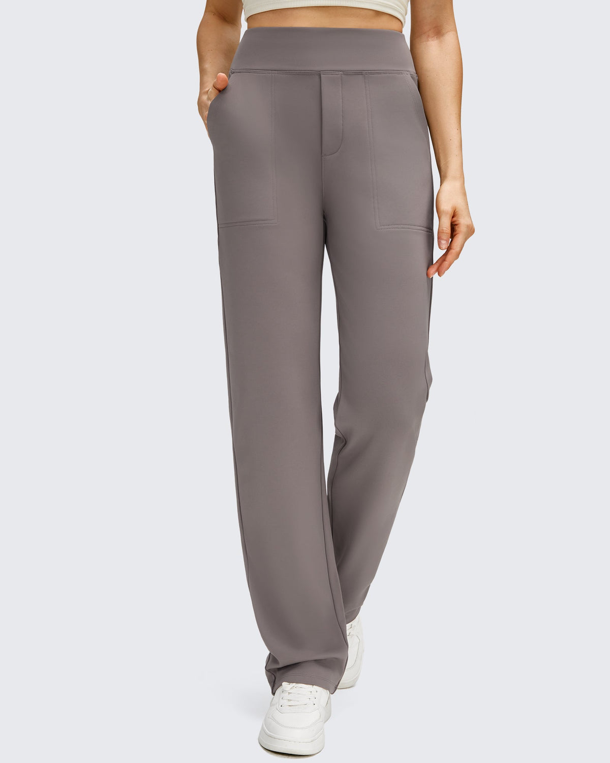 Fleece Lined Straight Leg Thermal Work Trousers