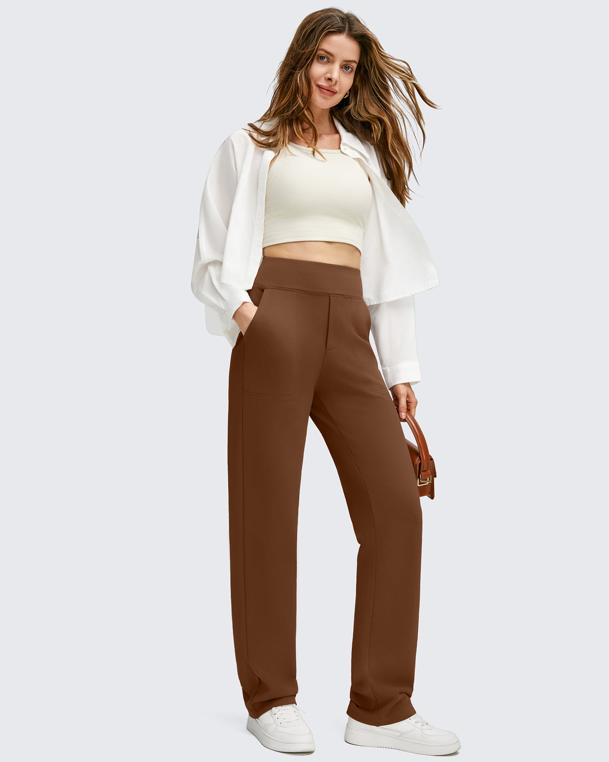 Fleece Lined Straight Leg Thermal Work Trousers