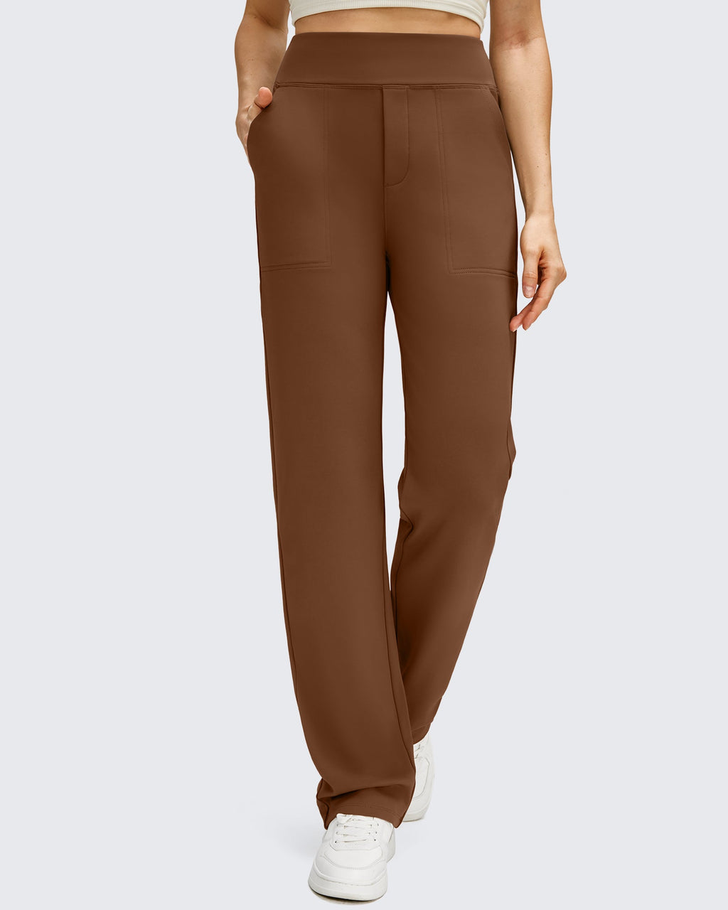 Fleece Lined Straight Leg Thermal Work Trousers