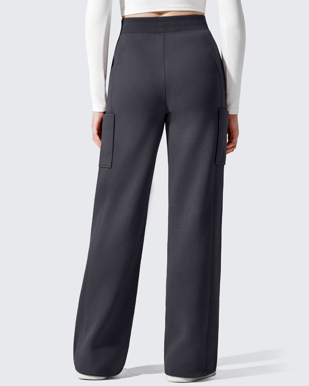 Flurrylux Cargo Fleece Lined Thermal Wide Leg Trousers