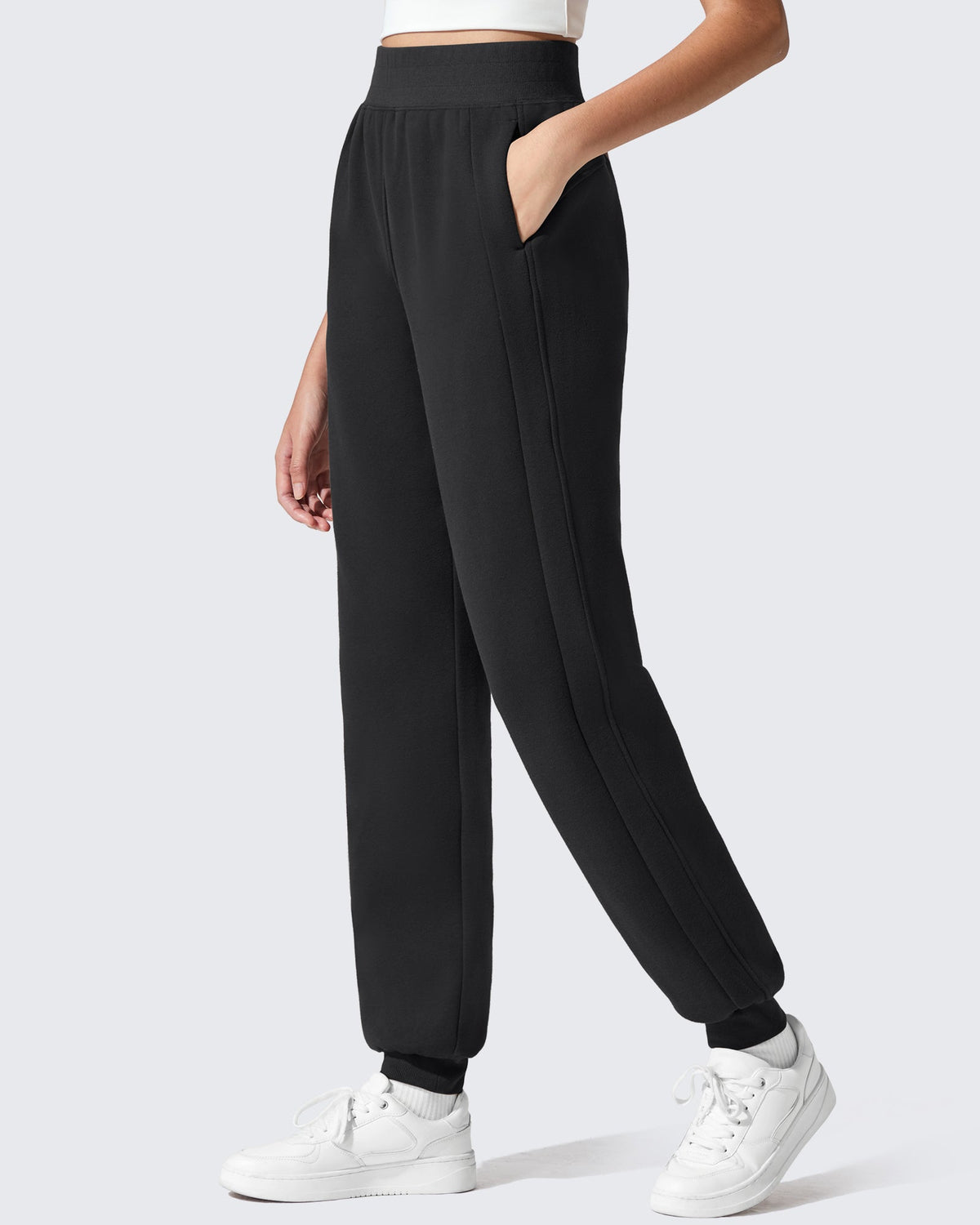 Flurrylux Cotton Fleece Lined Tapered Leg Joggers