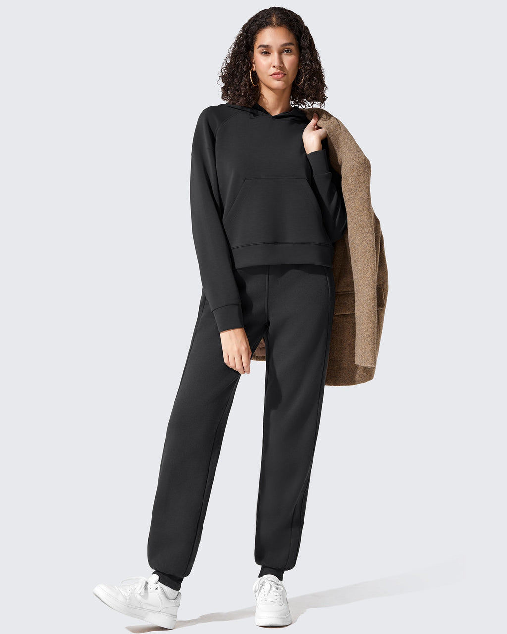 Flurrylux Cotton Fleece Lined Tapered Leg Joggers