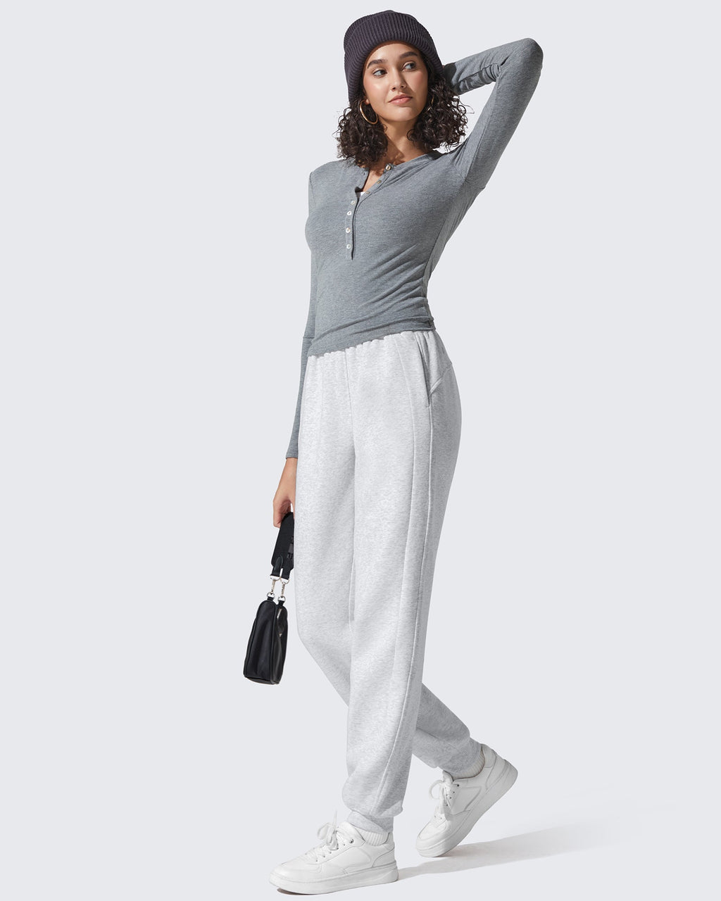 Flurrylux Cotton Fleece Lined Tapered Leg Joggers