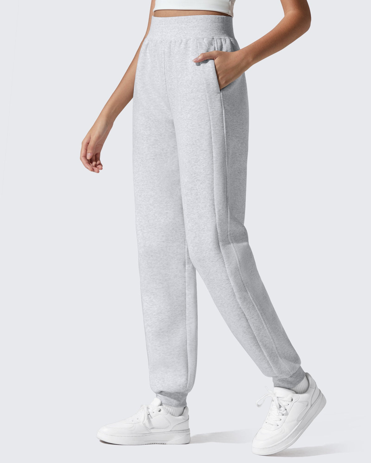 Flurrylux Cotton Fleece Lined Tapered Leg Joggers