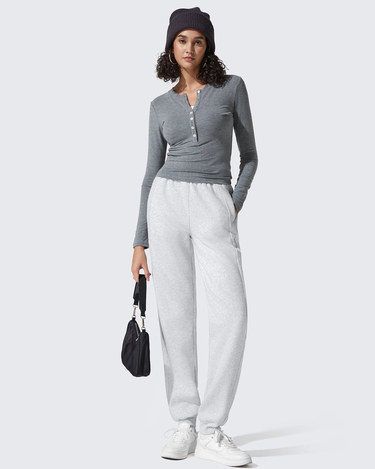 Flurrylux Cotton Fleece Lined Tapered Leg Joggers