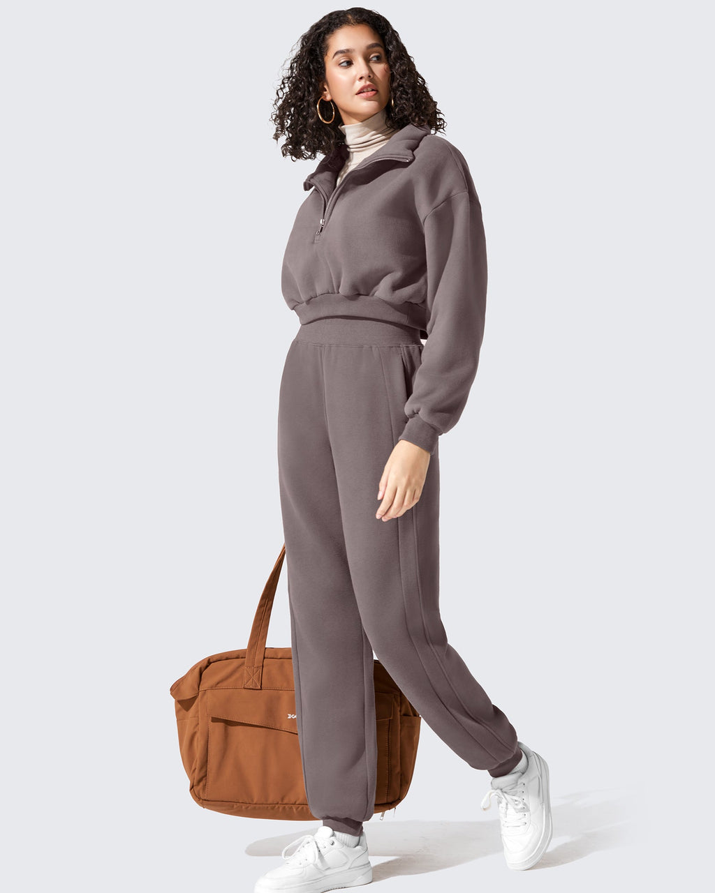 Flurrylux Cotton Fleece Lined Tapered Leg Joggers