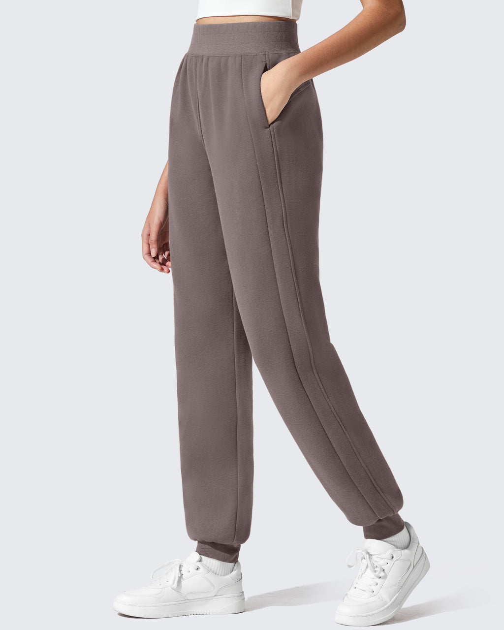 Flurrylux Cotton Fleece Lined Tapered Leg Joggers