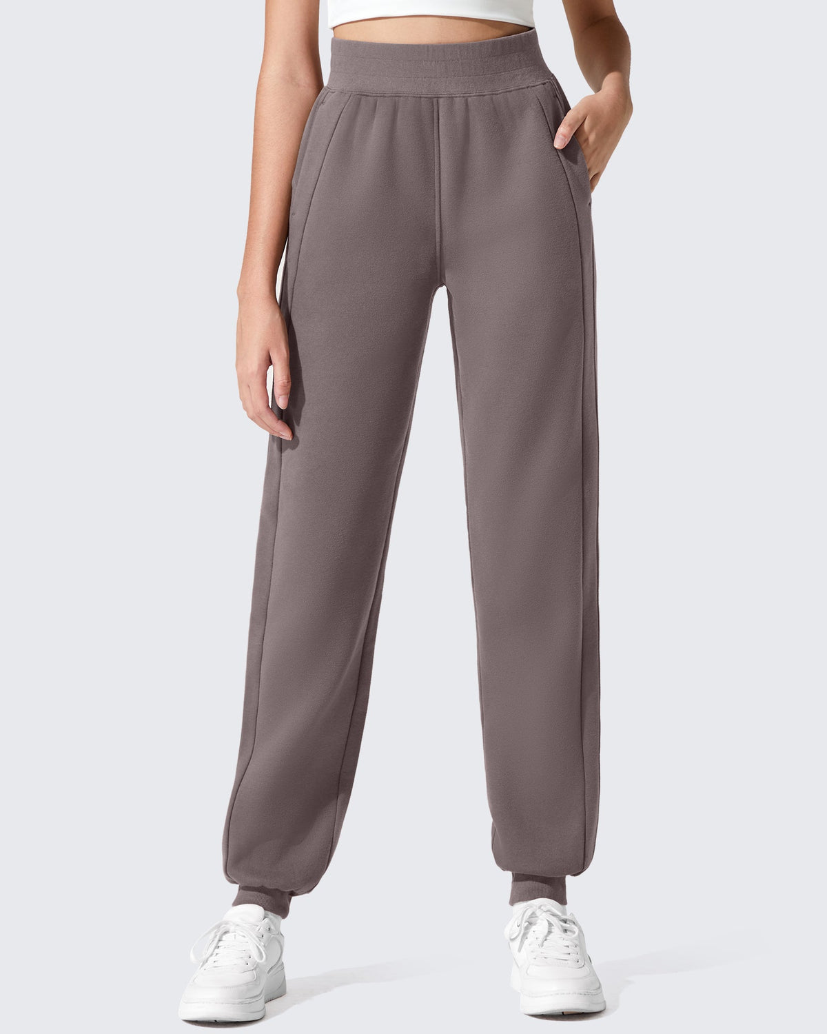 Flurrylux Cotton Fleece Lined Tapered Leg Joggers