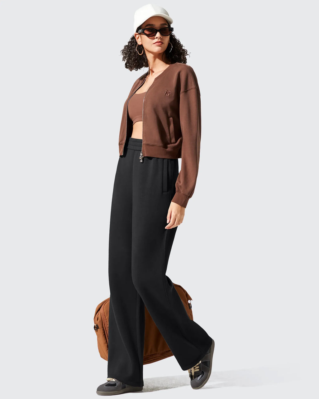 Flurrylux Elastic Waist Cotton Fleece Lined Sweatpants