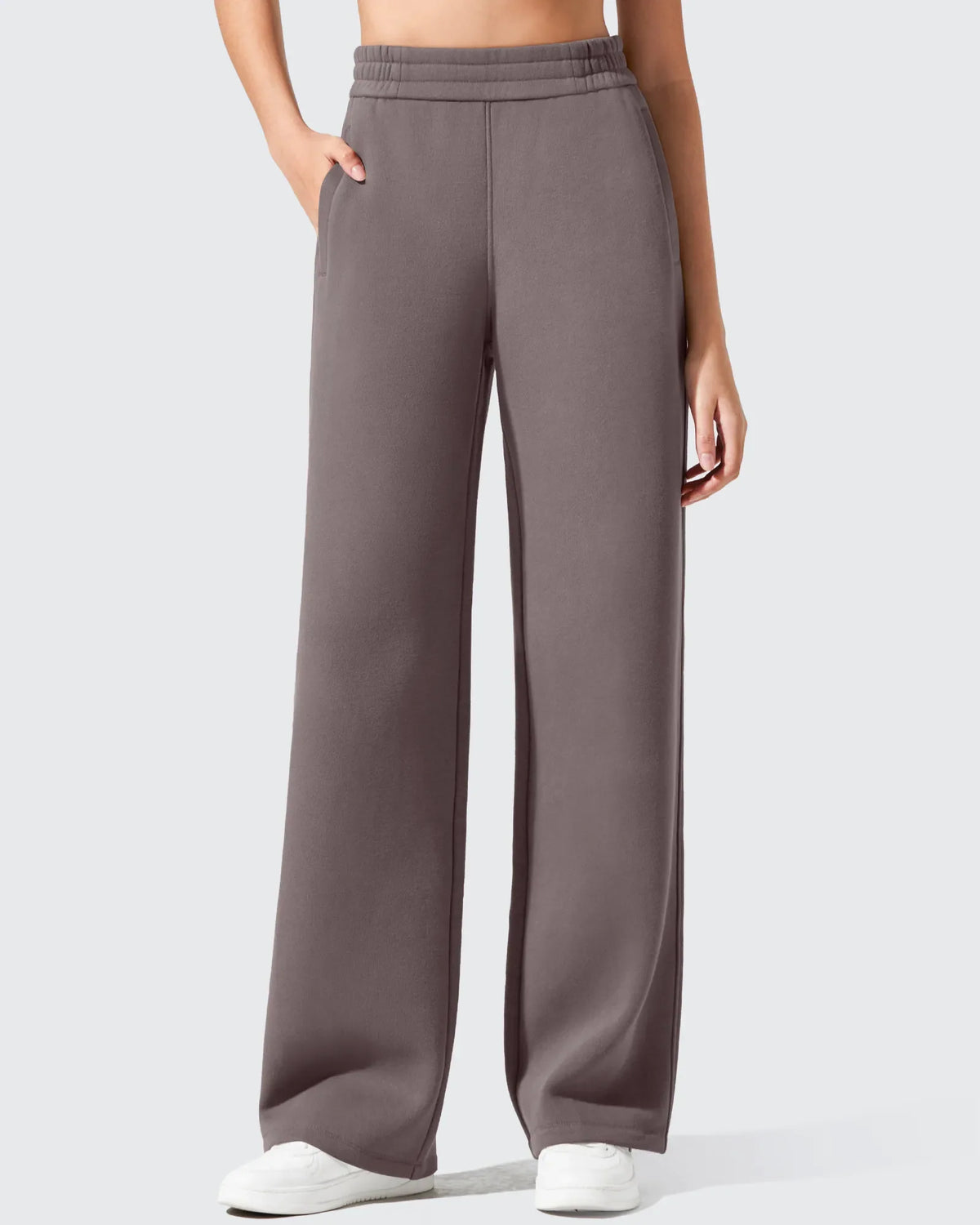 Flurrylux Elastic Waist Cotton Fleece Lined Sweatpants