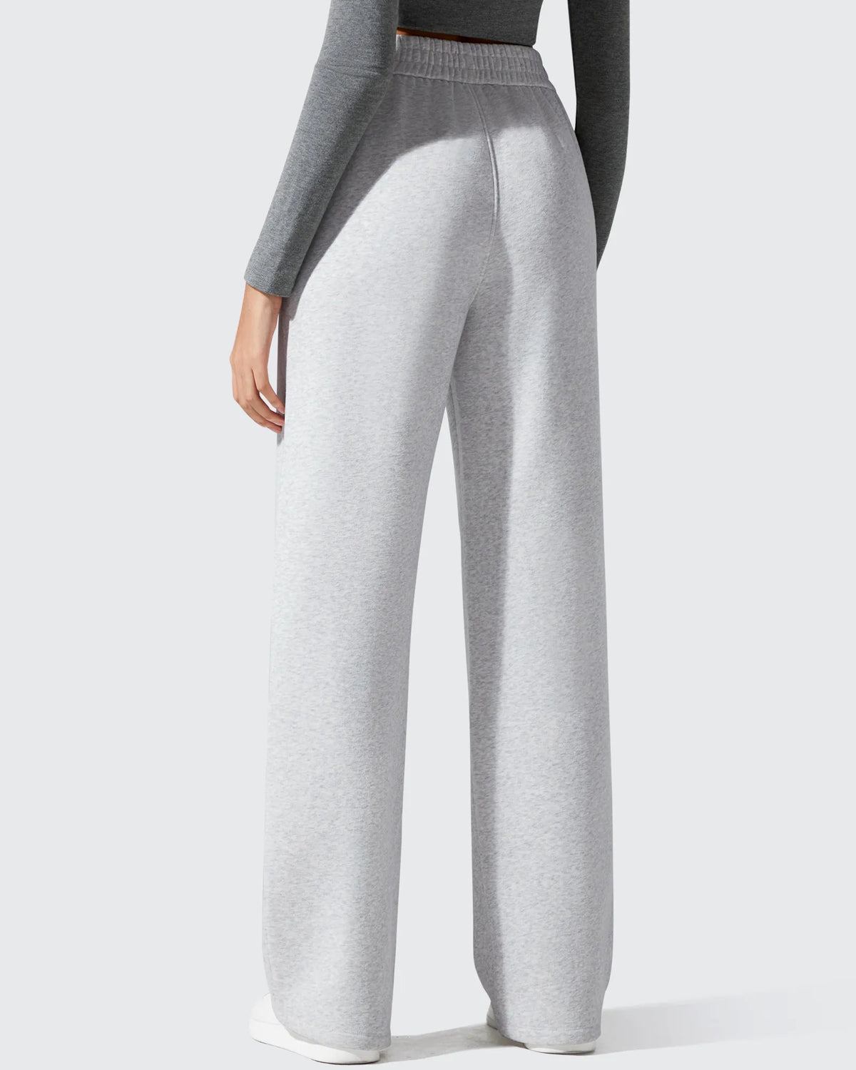 Flurrylux Elastic Waist Cotton Fleece Lined Sweatpants