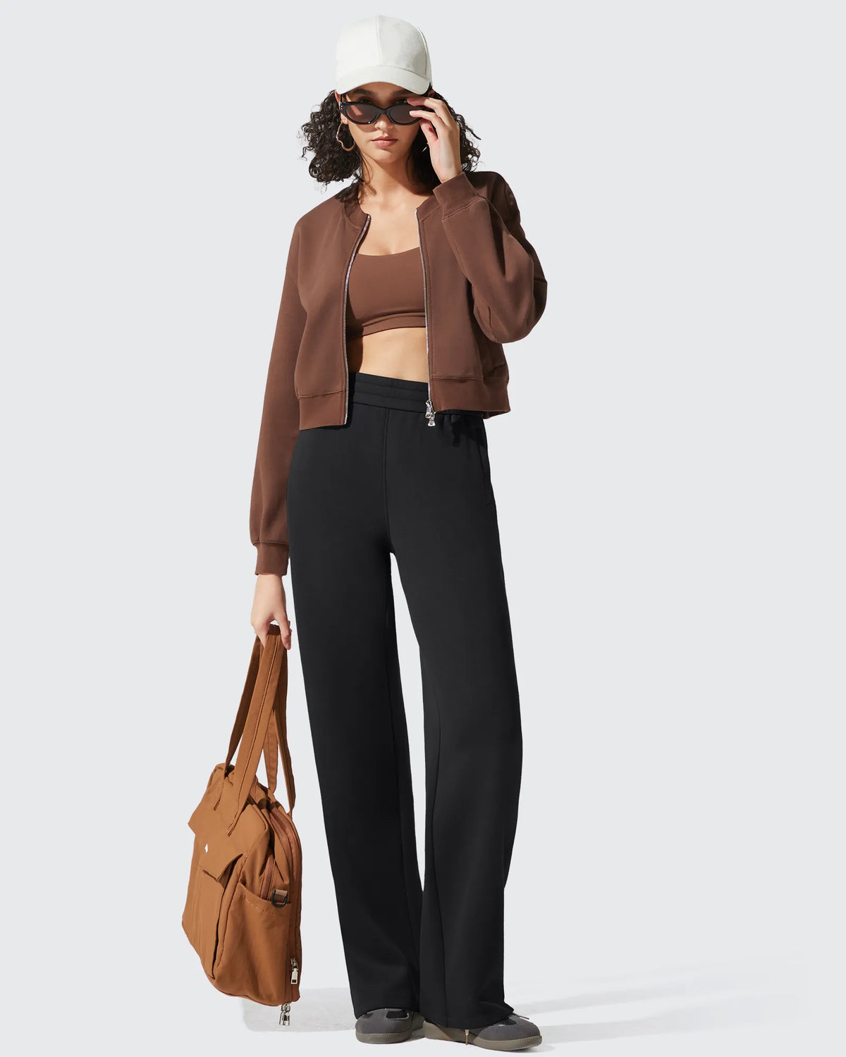 Flurrylux Elastic Waist Cotton Fleece Lined Sweatpants