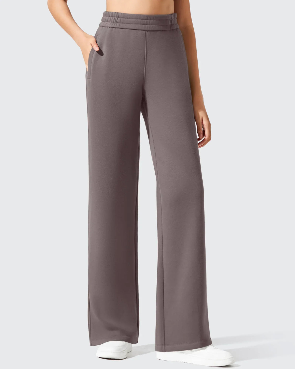 Flurrylux Elastic Waist Cotton Fleece Lined Sweatpants