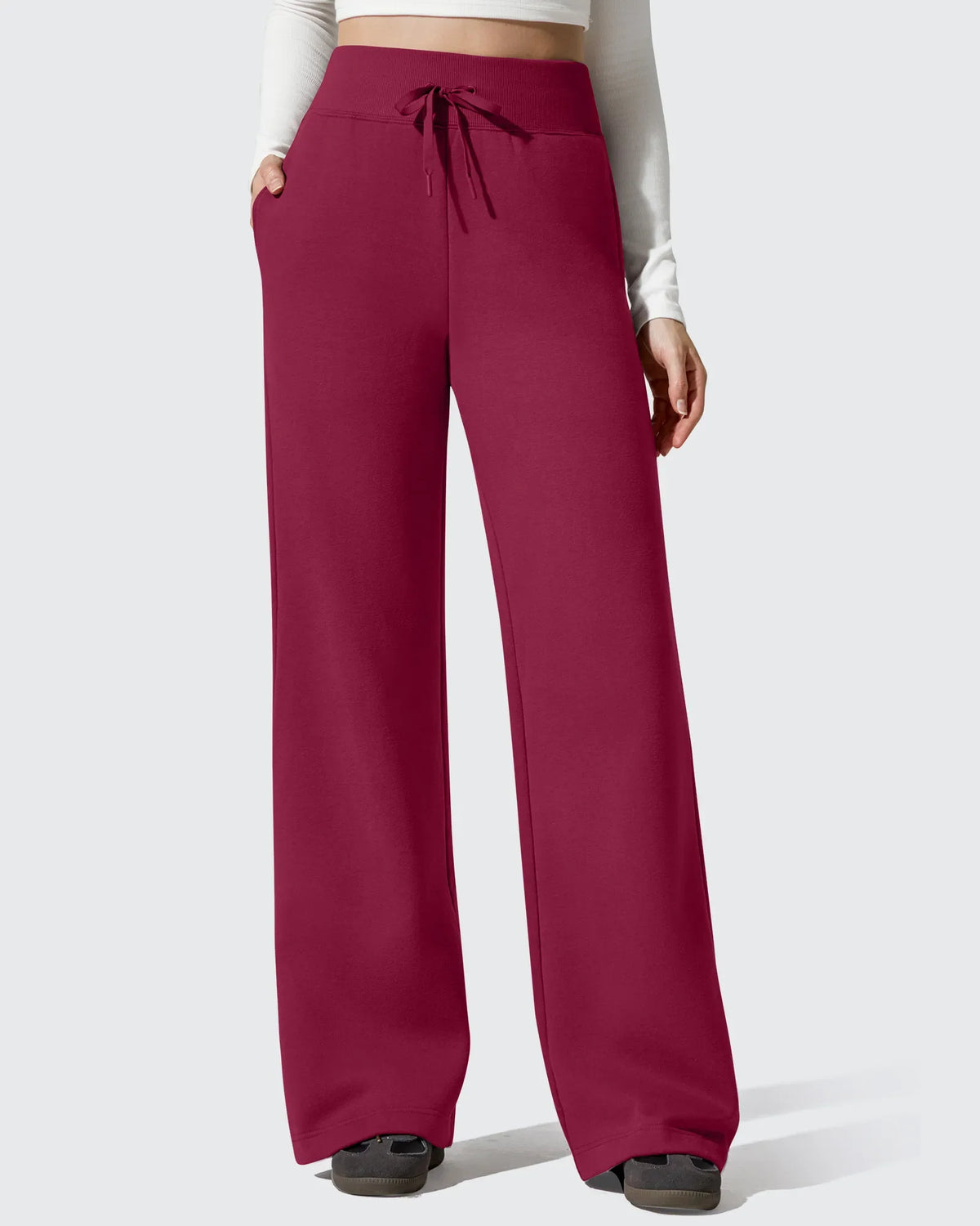 Flurrylux Fleece Lined Drawstring Cotton Thermal Pants