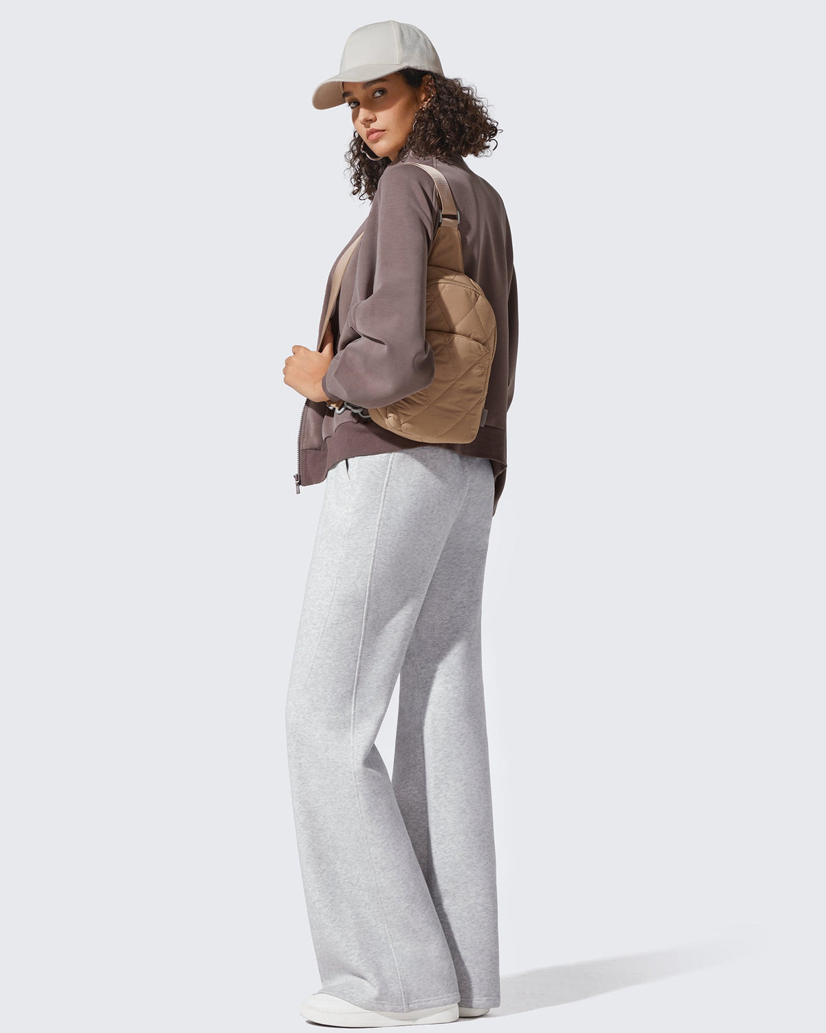Flurrylux Fleece Lined Loose Flare Sweatpants