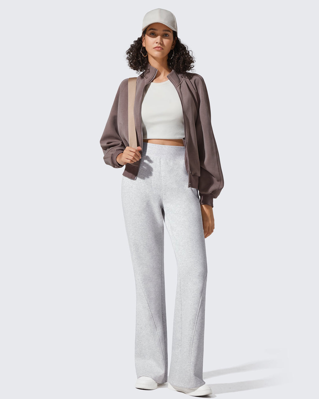 Flurrylux Fleece Lined Loose Flare Sweatpants