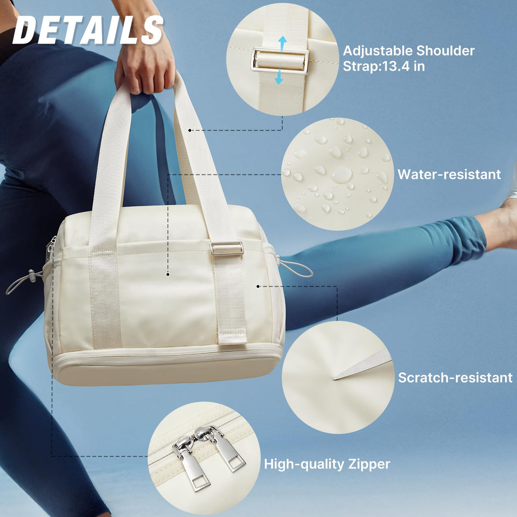 G4Free 10L Mini Gym Bag with Wet Pocket Lightweight
