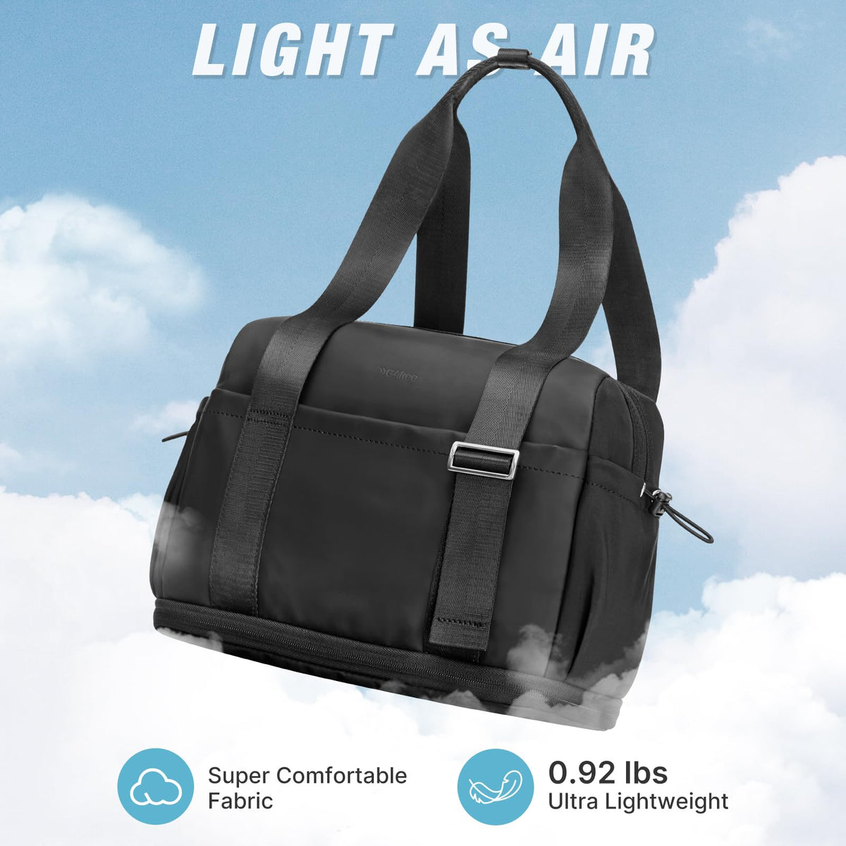 G4Free 10L Mini Gym Bag with Wet Pocket Lightweight
