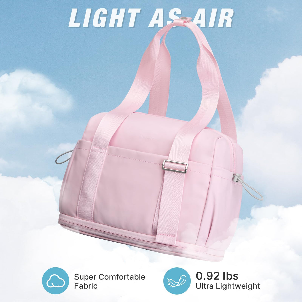 G4Free 10L Mini Gym Bag with Wet Pocket Lightweight