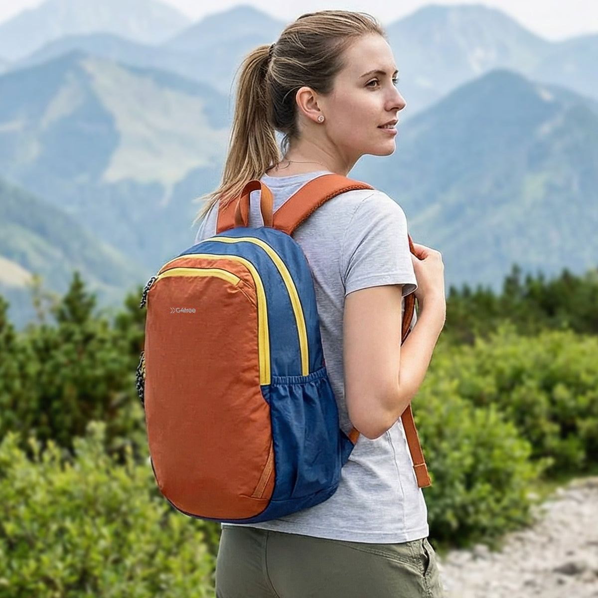 G4Free 15L Lightweight Hiking Travel Casual Daypack