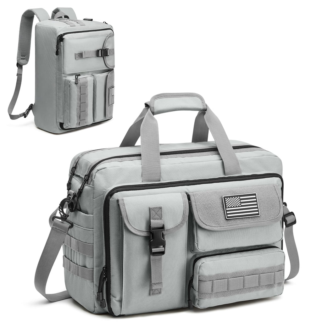 G4Free 17.3 Inch Laptop for Men, 3-in-1 Large Tactical Shoulder Bag