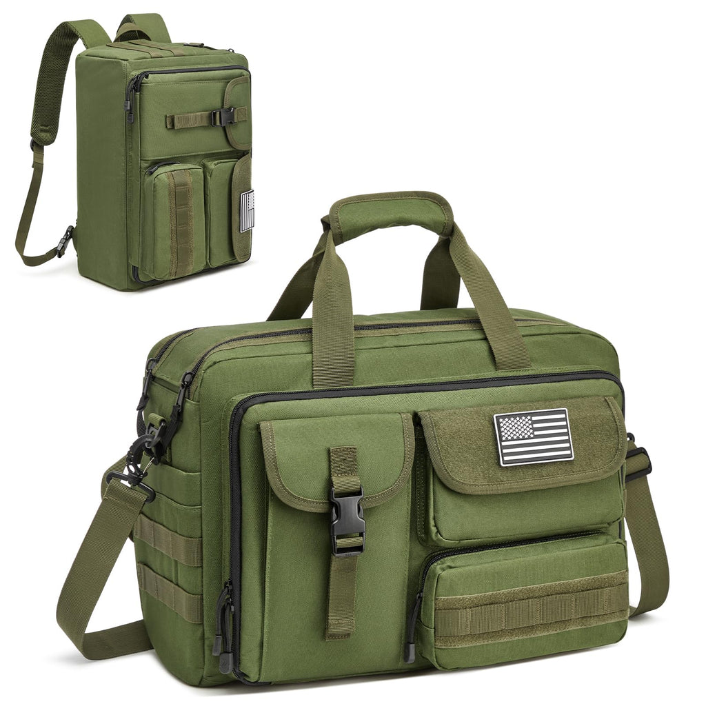 G4Free 17.3 Inch Laptop for Men, 3-in-1 Large Tactical Shoulder Bag