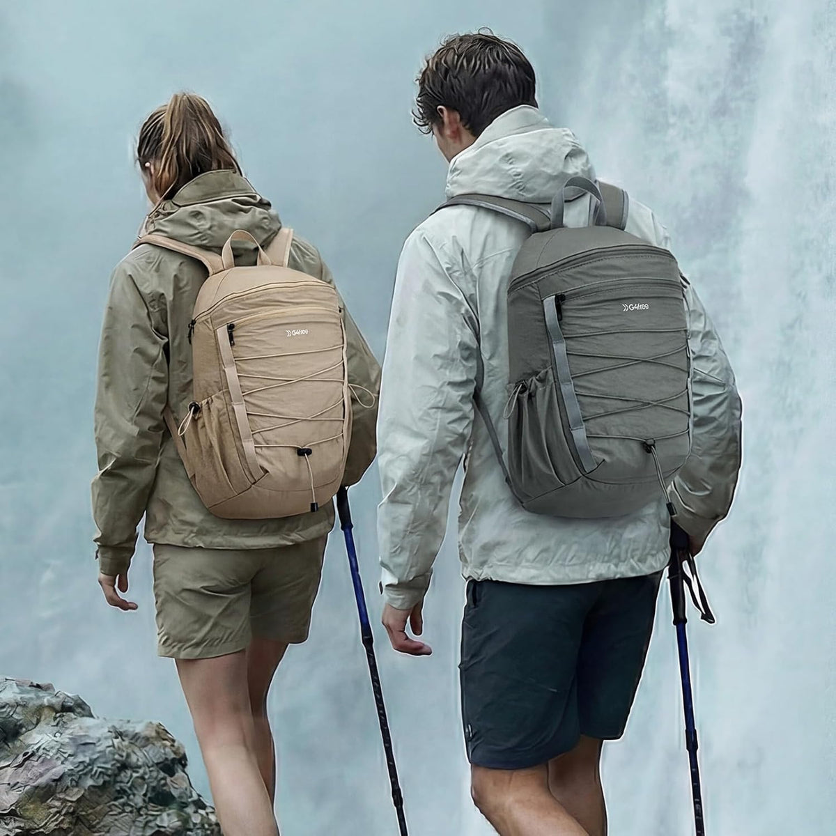 G4Free 20L Lightweight  Hiking Travel Backpacks