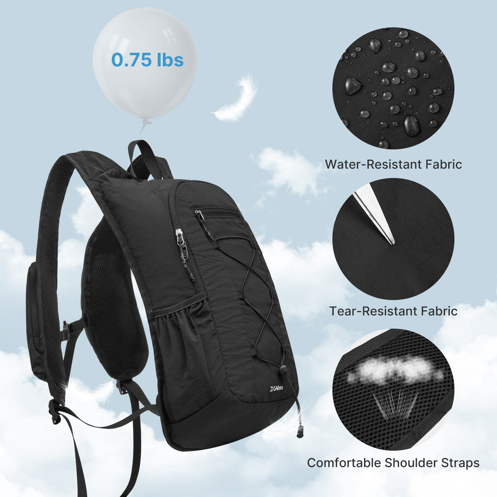 G4Free 20L Lightweight Packable Hiking Daypack with Phone Pocket