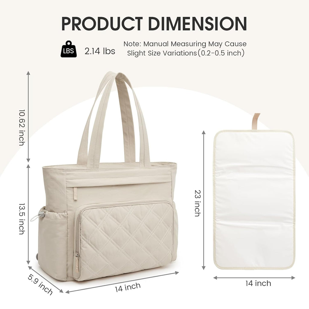 G4Free 3 in 1 Diaper Bag with Insulated Pockets Baby Backpack